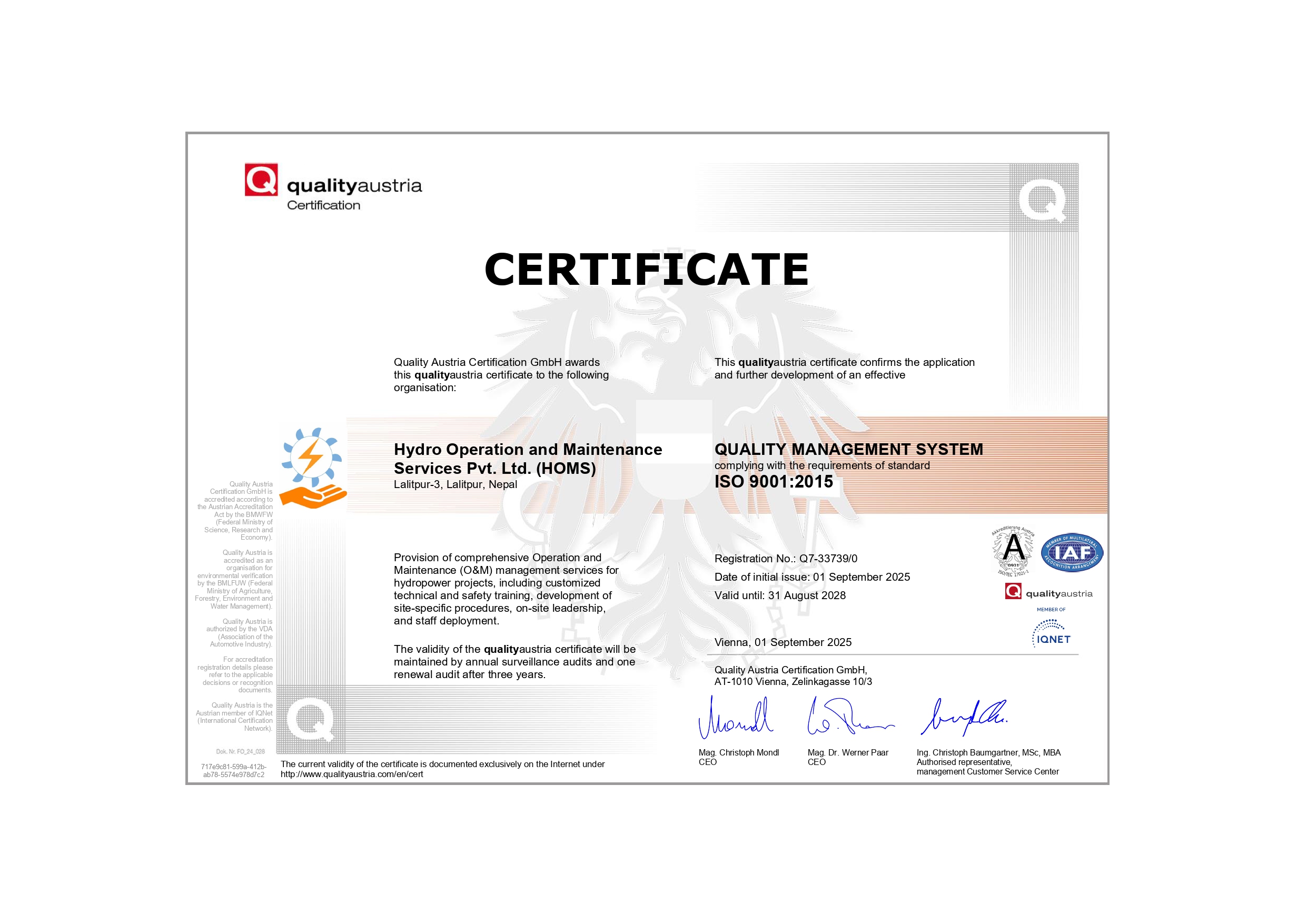 ISO 9001:2015 Certified